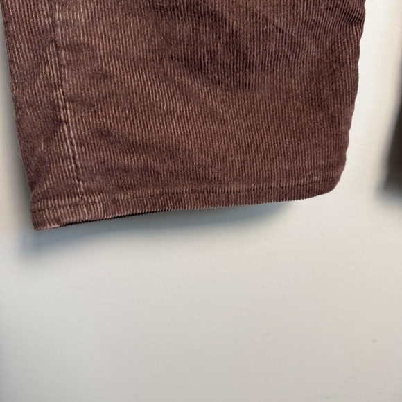 Levi's BIG E Red Tag Women's Wedgie Straight Corduroy Button Fly Pants Brown - Picture 3 of 16